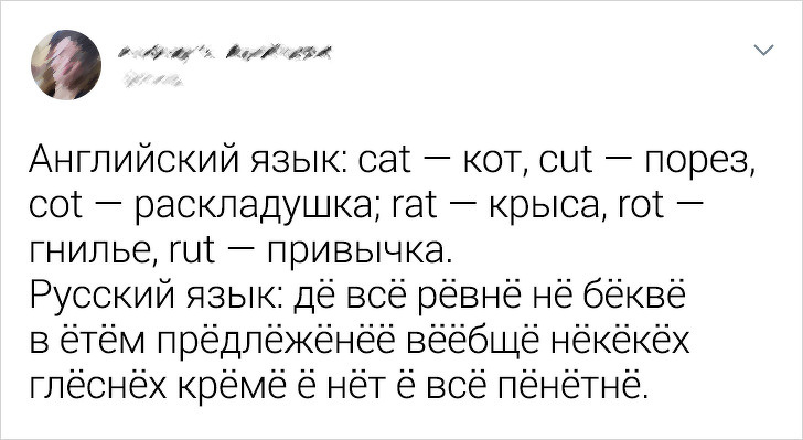 20 твітів, які крутіше будь-якого підручника пояснять всю суть російської мови