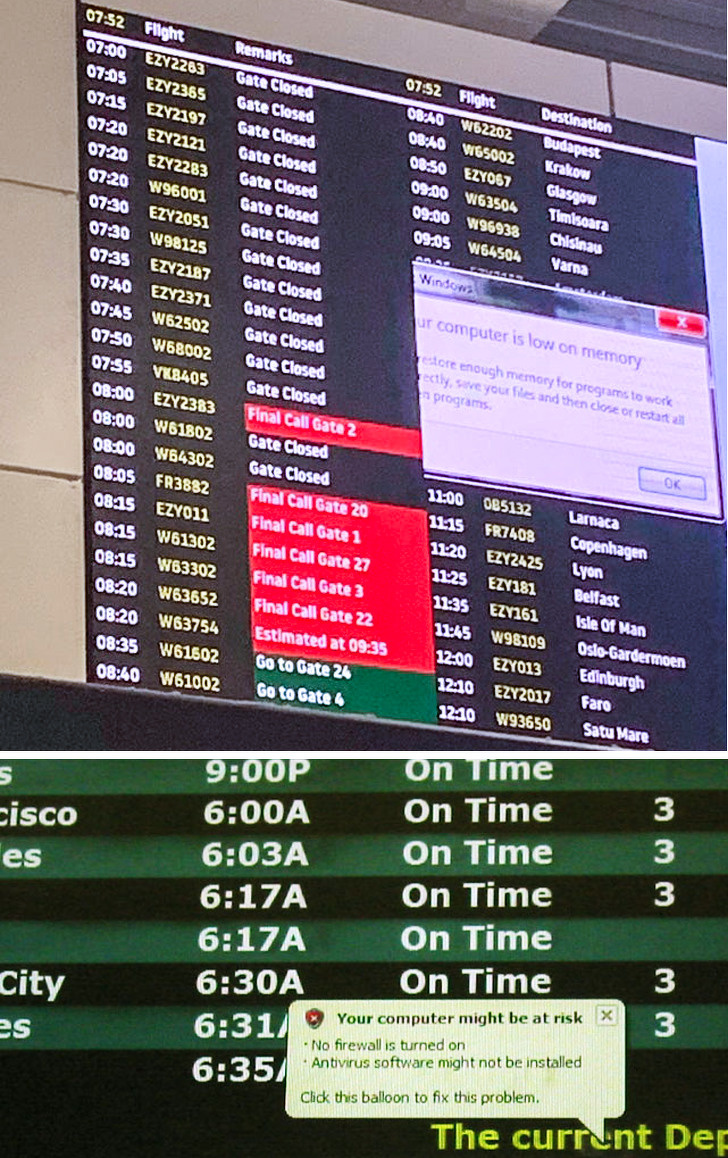 20+ влучних знімків з аеропорту, які оцінить будь авіапасажир