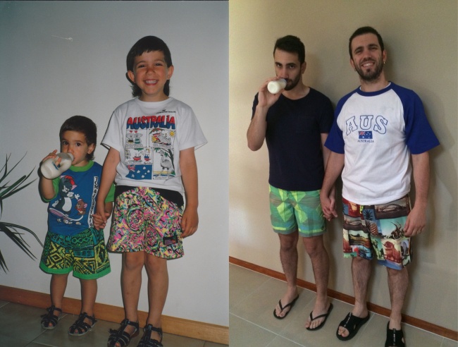 20+ знімків про те, що ти був дитиною, а потім вжух — і став дорослим