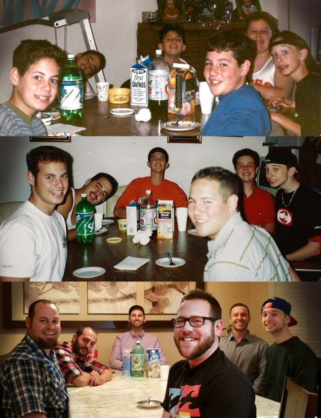 20+ знімків про те, що ти був дитиною, а потім вжух — і став дорослим