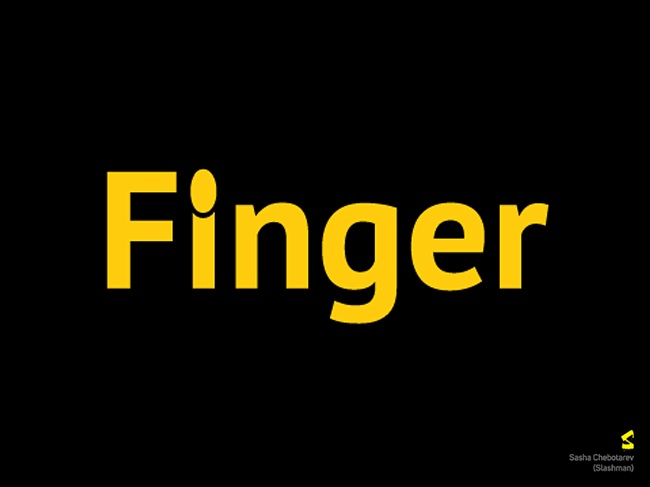 22 приклад того, як всього одна буква перетворює слово в логотип