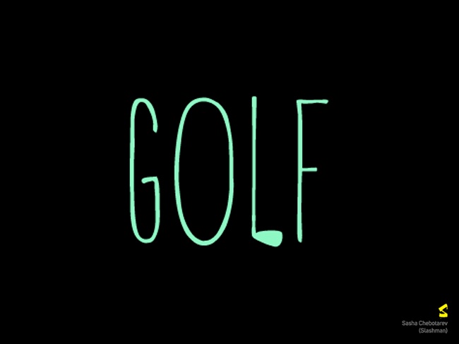 22 приклад того, як всього одна буква перетворює слово в логотип