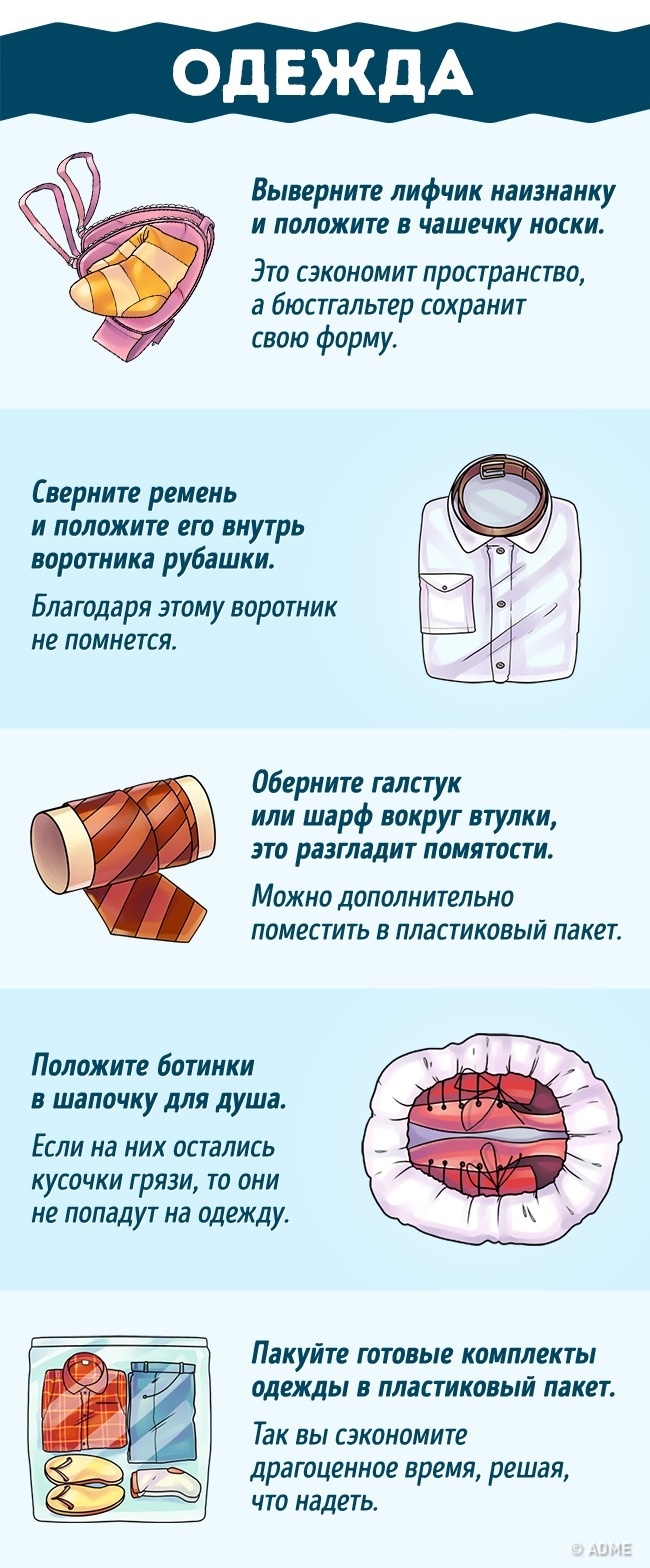 23 трюку, з якими ви зможете упакувати у валізу всю квартиру