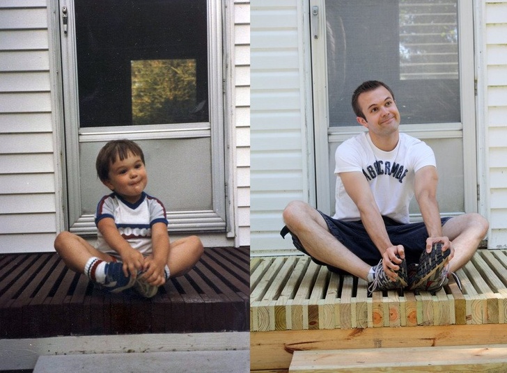 25 осіб відтворили свої дитячі фото, і вийшло кумедно