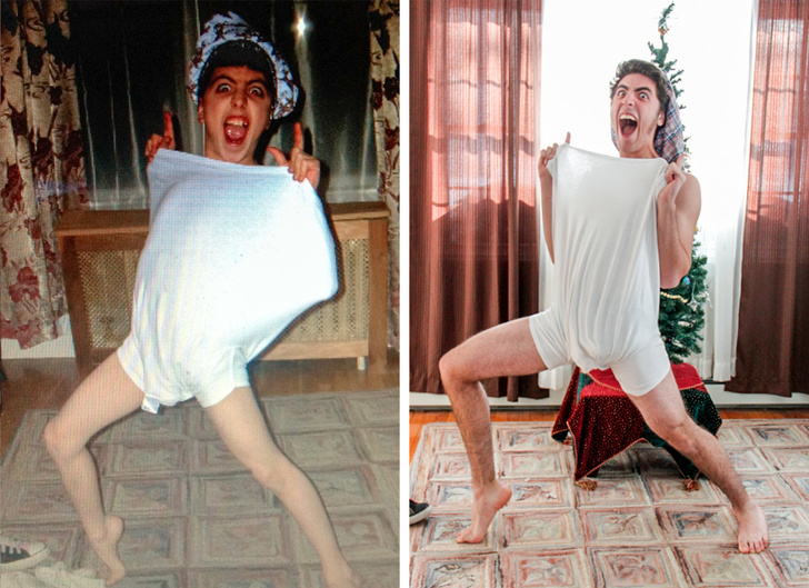 25 осіб відтворили свої дитячі фото, і вийшло кумедно