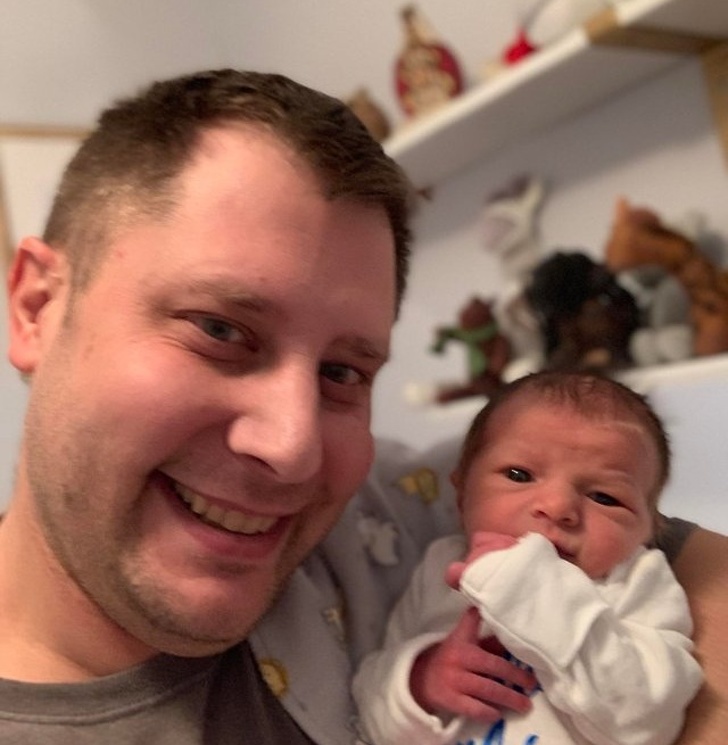 25 пап, які не стали стримувати емоції при вигляді своєї новонародженої дитини