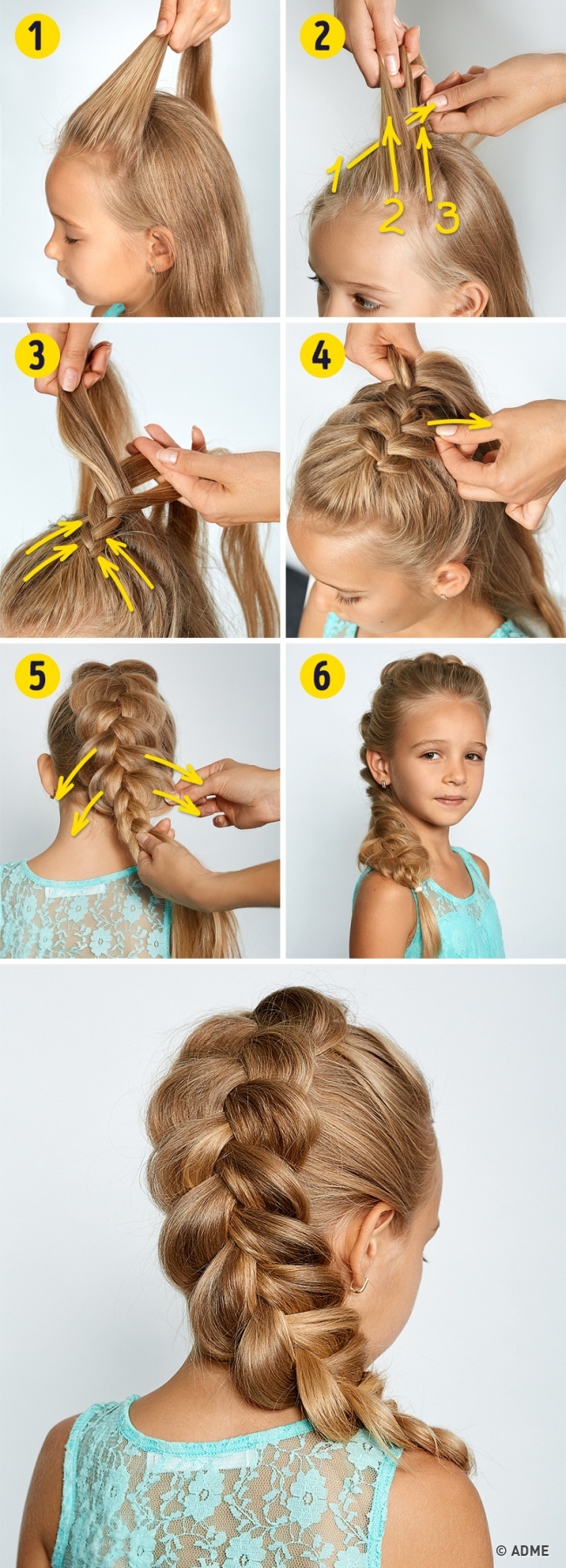 4 зачіски, з якими ваша принцеса буде найкрасивішою в школі