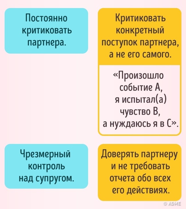 8 способів не довести шлюб до розлучення