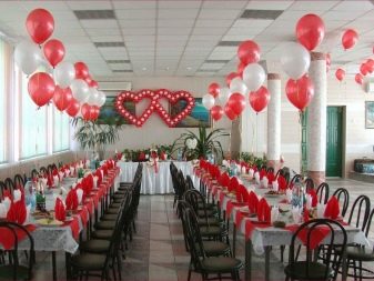 Прикраса залу на весілля (86 фото): оформлення весільного банкетного приміщення в стилі «рустик» та інших