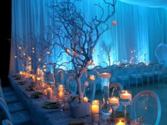 Прикраса залу на весілля (86 фото): оформлення весільного банкетного приміщення в стилі «рустик» та інших