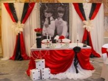 Прикраса залу на весілля (86 фото): оформлення весільного банкетного приміщення в стилі «рустик» та інших