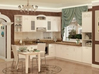 Проект кутової кухні (34 фото): дизайн-планування кухонних гарнітурів з правим і лівим кутом, варіанти розміщення меблів