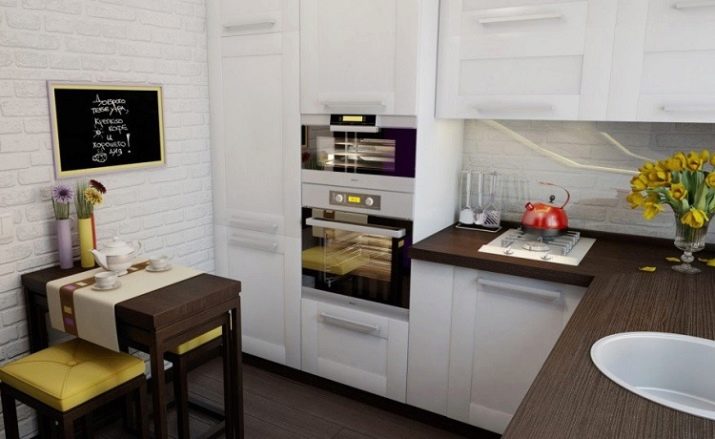 Проект кутової кухні (34 фото): дизайн-планування кухонних гарнітурів з правим і лівим кутом, варіанти розміщення меблів