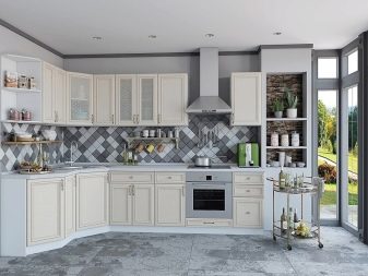 Проект кутової кухні (34 фото): дизайн-планування кухонних гарнітурів з правим і лівим кутом, варіанти розміщення меблів