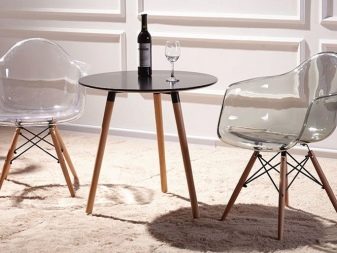Прозорі стільці (59 фото): пластикові барні стільці, моделі Ghost і Eames та інші прозорі дизайнерські стільці в інтер’єрі