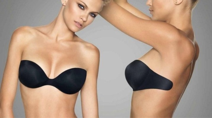 Прозорий ліфчик (69 фото): моделі бюстгальтера з прозорою спиною і лямками