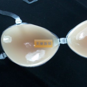 Прозорий ліфчик (69 фото): моделі бюстгальтера з прозорою спиною і лямками