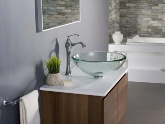 Раковина у ванну кімнату (113 фото): розміри умивальників, моделі під стільницю, акрилові і керамічні, вузькі і квадратні раковини