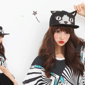 Рэперские кепки (58 фото): моделі для дорослих і дівчаток