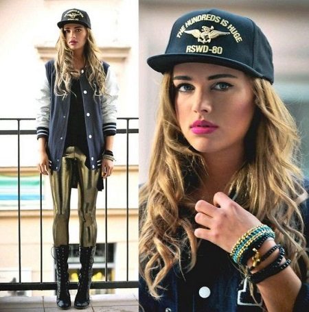 Рэперские кепки (58 фото): моделі для дорослих і дівчаток