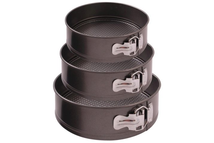 Роз’ємні форми для випічки (23 фото): як користуватися розсувний формою? Квадратні, круглі і інші види посуду зі знімним дном, відгуки користувачів