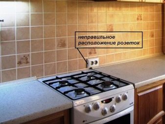 Розетки в кухні на фартуху (17 фото): висота установки розеток від підлоги на кухонному фартуху. Як їх заховати і які краще ставити?