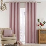 Рожеві штори в спальні (43 фото): сірий інтер’єр зі шторами ніжно-рожевого кольору і інші варіанти