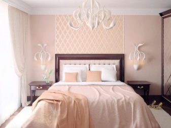 Рожева спальня (76 фото): кімната в сіро-рожевих пудрових, біло-рожевих і бежево-рожевих тонах, штори і шпалери в дизайні інтер’єру, поєднання з іншими кольорами