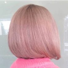 Рожевий блонд (61 фото): фарбування волосся в колір блонд з рожевим відтінком, перлинно-рожевий, бежево-рожевий блонд і інші модні тони 2020