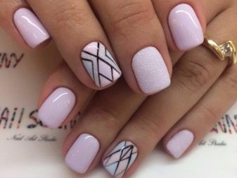 Рожевий манікюр (123 фото): красивий яскраво-рожевий манікюр з сірим кольором і сріблом, місячний декор та ідеї блискучих малюнків з смужками