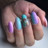 Рожевий манікюр (123 фото): красивий яскраво-рожевий манікюр з сірим кольором і сріблом, місячний декор та ідеї блискучих малюнків з смужками