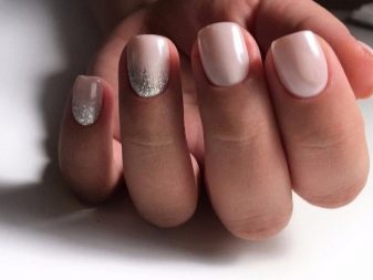 Рожевий манікюр (123 фото): річний дизайн нігтів лаком кольору пильна троянда і темно-перламутрового відтінку