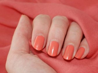 Рожевий манікюр (123 фото): річний дизайн нігтів лаком кольору пильна троянда і темно-перламутрового відтінку