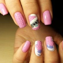 Рожевий манікюр (123 фото): річний дизайн нігтів лаком кольору пильна троянда і темно-перламутрового відтінку