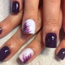 Рожево-фіолетовий манікюр (44 фото): ідеї дизайну нігтів за допомогою лаку