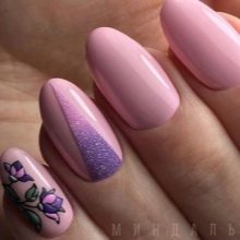 Рожево-фіолетовий манікюр (44 фото): ідеї дизайну нігтів за допомогою лаку