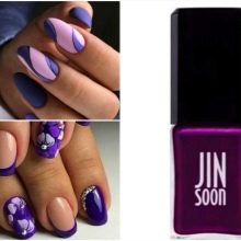 Рожево-фіолетовий манікюр (44 фото): ідеї дизайну нігтів за допомогою лаку