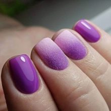 Рожево-фіолетовий манікюр (44 фото): ідеї дизайну нігтів за допомогою лаку