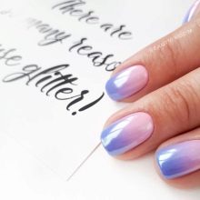 Рожево-фіолетовий манікюр (44 фото): ідеї дизайну нігтів за допомогою лаку