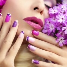Рожево-фіолетовий манікюр (44 фото): ідеї дизайну нігтів за допомогою лаку