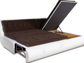 Розкладні дивани без підлокітників: моделі шириною 120, 130 і 140 см, маленькі 100 і 110 см, переваги і недоліки