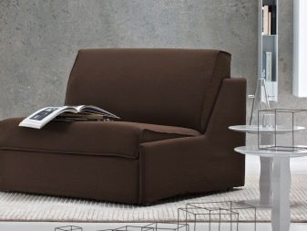 Розкладні дивани без підлокітників: моделі шириною 120, 130 і 140 см, маленькі 100 і 110 см, переваги і недоліки