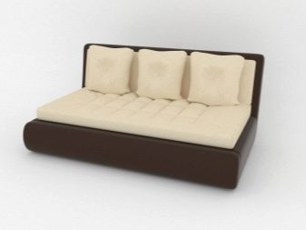 Розкладні дивани без підлокітників: моделі шириною 120, 130 і 140 см, маленькі 100 і 110 см, переваги і недоліки