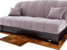 Розкладні дивани без підлокітників: моделі шириною 120, 130 і 140 см, маленькі 100 і 110 см, переваги і недоліки