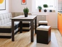 Розкладні дивани на кухню (60 фото): маленькі кухонні диванчики зі спальним місцем, розсувні французькі дивани-розкладачки і інші види