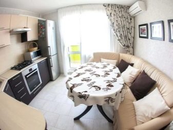 Розкладні дивани на кухню (60 фото): маленькі кухонні диванчики зі спальним місцем, розсувні французькі дивани-розкладачки і інші види