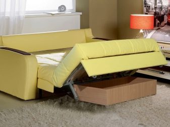 Розкладні дивани-софи (34 фото): вибираємо односпальний розсувний диван-ліжко, плюси і мінуси, матеріали та дизайн
