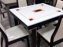 Розкладні столи для маленької кухні (47 фото): кухонні столи-трансформери, складні та розсувні обідні моделі 50х50 і 60х60 см, 60х80 см і інших розмірів