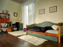 Розкладна тахта (35 фото): вибираємо розсувну в довжину ліжко-тахту, трансформер, складну, кутову і без підлокітників модель