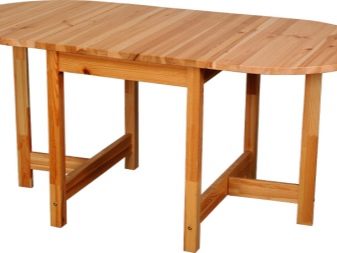 Розкладний обідній стіл-книжка для вітальні: як вибрати вузький стіл-трансформер для залу круглої і квадратної форми?